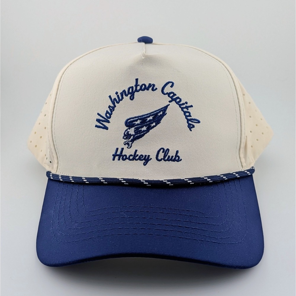 Washington Capitals Hockey Club Cap Rope Hat NHL - Screaming Eagle SGA Exclusive